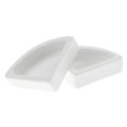 thumbnail image 1 of MERIGLARE 2Pieces Reptile Anti- Food Bowl Cup Turtle Worm Live Food Container White Angle M, 1 of 9