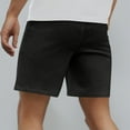 thumbnail image 3 of yillto Mens Summer Shorts 7 Inch Elastic Waist Drawstring Loose Breathable Causal Shorts with Pockets, 3 of 7