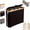 Black, variant on Eco-Friendly Bamboo Foldable Storage Bag, Portable Space-Saving Home Organizer, Toilet Paper Storage Basket with Lid, for Bathroom, Bedroom, Dorm,White