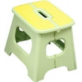 thumbnail image 2 of Foldable Portable Stool 11.4x10.2x9in Lightweight Plastic Low Chair for Outdoor Camping Picnic Home, Compact Travel Seat with Anti Slip Base Comfortable Ergonomic Sitting Easy Storage Furniture, 2 of 6