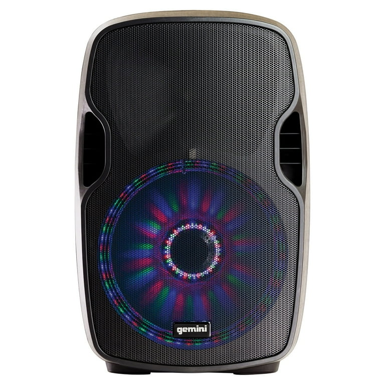 Gemini AS-15BLU-LT Multi-LED Bluetooth Loudspeaker - Walmart.com