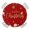 Red Yellow White, variant on Round Fitted Tablecloth with Elastic Edge, Red Christmas Waterproof Table Cloth Table Cover for 55"-60" Tables, Snowman Xmas Snowflake Gifts Winter Tablecloths for Dining Picnic Party Outdoor