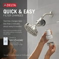 thumbnail image 3 of Delta 7Rc100 Clarifi Shower Filter Replacement Cartridge, 3 of 4
