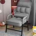 thumbnail image 3 of Computer Home Chair Comfortable Sedentary Lazy Backrest Casual Office Sofa Can Recline Study Dormitory Gaming Chair My Lux Decor Round, 3 of 28