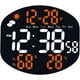 thumbnail image 5 of Electronic LED clock with large screen, time/date/temperature, 12/24hour, dual alarm, remote Ref: 5802, 5 of 5