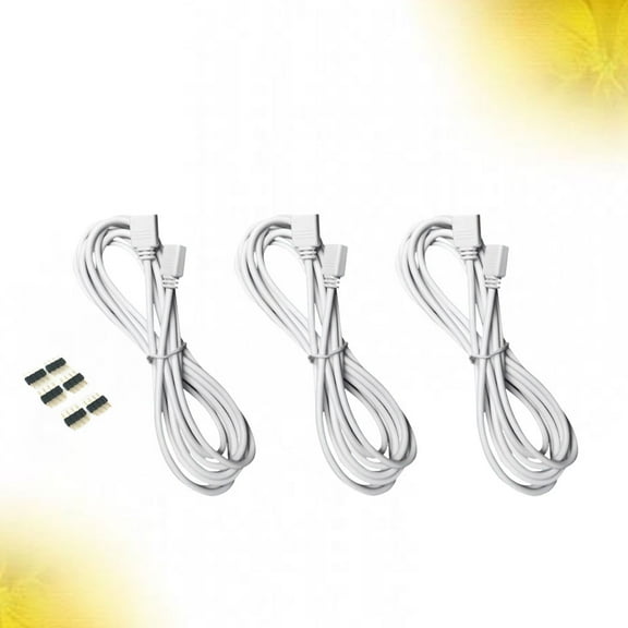 Mobutofu Led Connector Extension Cable 9Pcs Rgb for Lighting Strip Connection Use