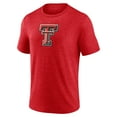 thumbnail image 2 of Men's Red Texas Tech Red Raiders Classic Primary Tri-Blend T-Shirt, 2 of 3