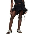 thumbnail image 2 of Pointerteck Jupe Mini pour Femmes, Jupe Cargo Vintage Bodycon Y2k, Noir, m, 2 of 5