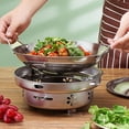 thumbnail image 4 of SDFGTstore Professional Stainless Steel Nonstick Skillets with Honeycomb Texture Nonstick Frying Pan for Pastas Steak and Ramen, 4 of 7