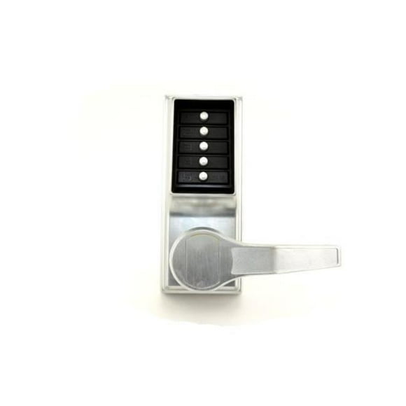 Simplex LRP101026D Verrou de Levier de Sortie Mécanique Main Droite & Combinaison, Chrome Satiné