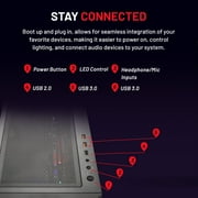 Skytech Blaze4 Mini Gaming PC Desktop AMD Ryzen 5 5500 NVIDIA GeForce RTX 3050 (6GB) 500GB NVMe SSD 16GB DDR4 SDRAM Windows 11
