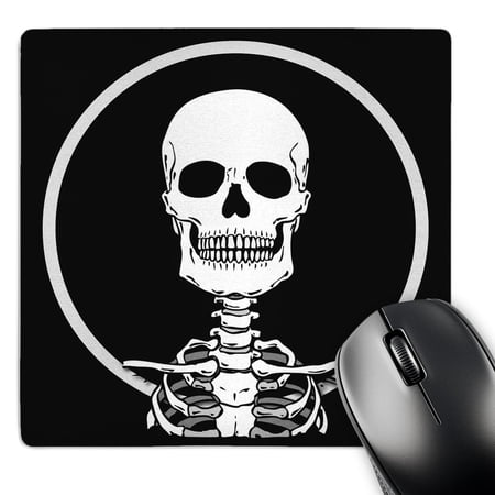 3dRose  SKELETONS skull 1 on black  MousePad price history on PriceWatchPro