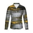 thumbnail image 4 of Wavsuf Mens Sweatshirt Graphic Turndown Casual Graphic Yellow Blouse Tops Size XL, 4 of 5