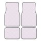 thumbnail image 1 of Fotbe Kawaii Cat Paw Juego de 4 Tapetes para Auto con Estampado – Alfombrillas de Goma Reforzada, Diseño Antideslizante, Protección para Todo el Año – Vehículos, Autos, Camionetas y SUVs, 1 of 7