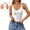 White, variant on YYDGH Women's V Neck Racer Back Tank Top with Built In Bra Soft Stretchy Sleeveless Ribbed Knit Basic Cami Tops Casual Slim Fit Lounge Workout Shirts