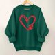 thumbnail image 3 of Camiseta de Moda de Cuello Redondo Casual de Manga Larga de las Mujeres, Camisetas de Manga Larga de las Mujeres con Patrón de Puntos de Polka Y Poliéster Suave, Sudadera Ligera Y Acogedora para el I, 3 of 3