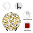 thumbnail image 4 of Daiia Cartoon Chicken Printed Pattern Ceramic Plate Dinner Plates Bone China Decorative Plates with Display Stand Art Ceramic Ornaments for Wall Hanging Decoration-10in, 4 of 6