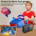 thumbnail image 3 of Wireless Gaming Racing Wheel – Compatible with Nintendo Switch, PC, PS4, PS3, iOS, Android for Multi-Platform Racing Games, 3 of 8