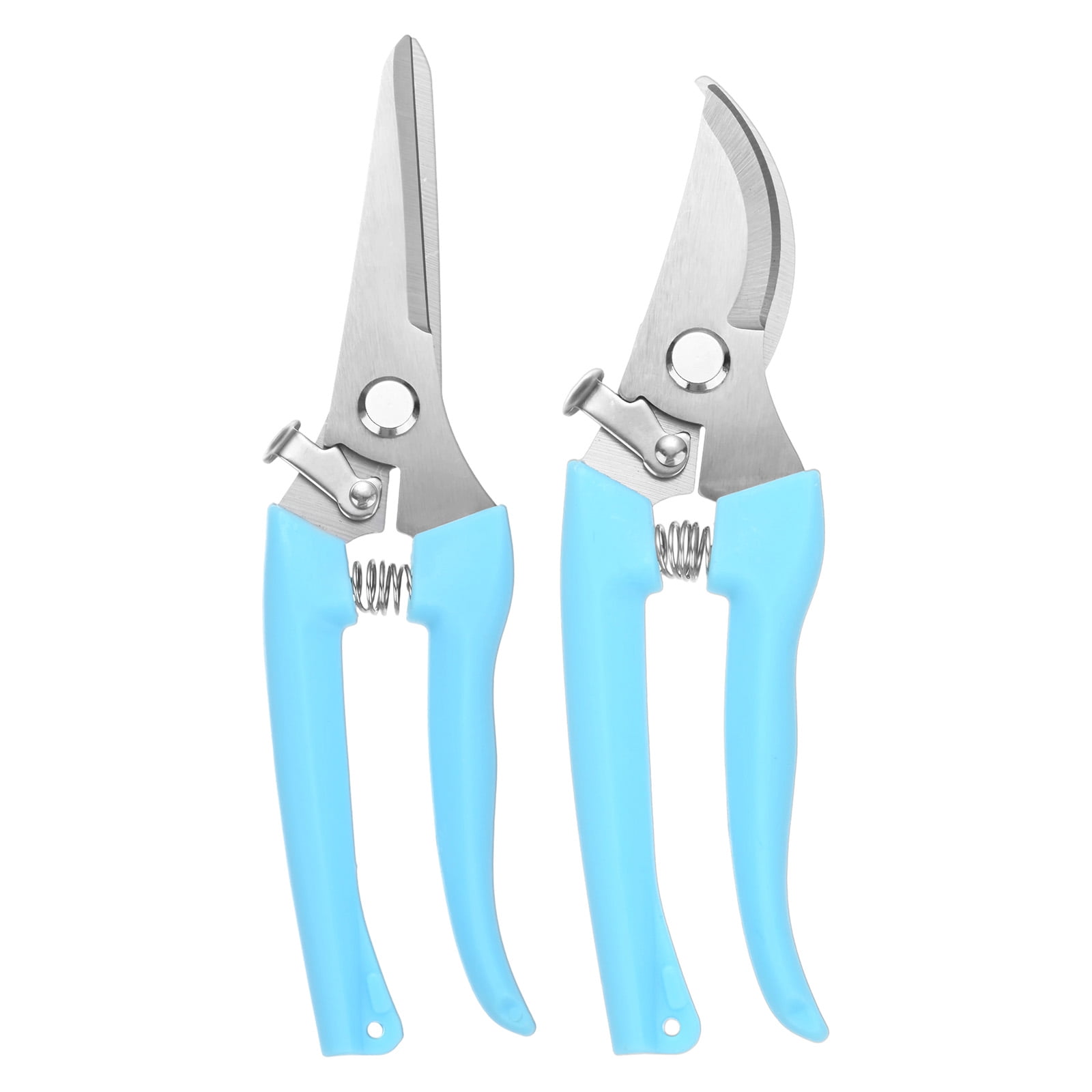 Uxcell 4-Pack Bypass Pruning Shears for Garden, 6.6 Inch Stainless Steel Scissors