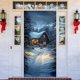 thumbnail image 4 of Tapiz decorativo para puerta con árbol de Navidad, cortina para puerta, tapiz para puerta, decoración para fiestas navideñas, 4 of 7