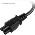 thumbnail image 3 of European Standard Power Cord Europlug With Two Round Pins And Three Pronged May Tail Connector For And Projectors, 3 of 6