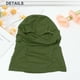 thumbnail image 5 of Máscara facial completa de poliéster, cubierta facial transpirable, absorbe el sudor, verde militar, 1 pieza, 5 of 6