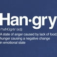 thumbnail image 2 of CafePress - Hangry Definition Maternity Dark T Shirt - Maternity Dark T-Shirt, 2 of 3