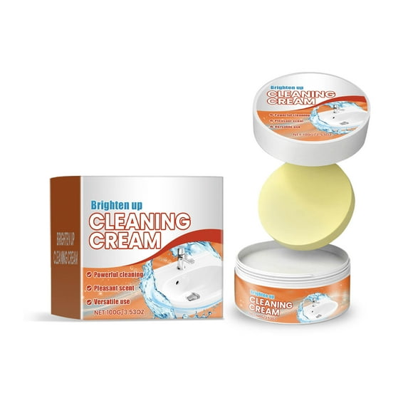 Wuztai Deals 90% off Multi-Purpose Cleaning Paste Kitchen Hood Living Room Bathroom Stain Removal Paste Clearance