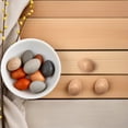 thumbnail image 3 of 20 piezas huevos de gallina falsos, pequeños huevos artificiales, huevos de simulación, decoraciones de huevos falsos de Pascua, 3 of 4