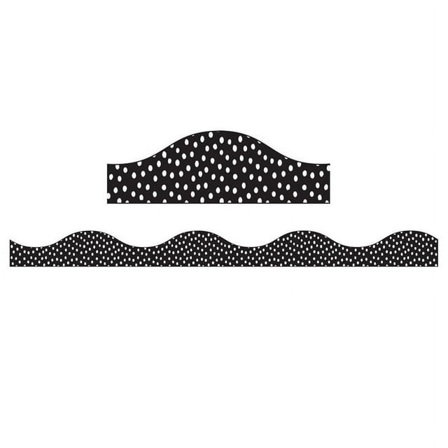 ASHLEY PRODUCTIONS (6 PK) MAGNETIC BORDER WHITE MESSY