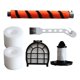 thumbnail image 4 of 6 piezas de accesorios de barra de cepillo de rodillo y cepillos de filtros de esponja para aspiradora LZ600 LZ602 LZ602C LZ601 Baoblaze barra de cepillo de rodillos, 4 of 8