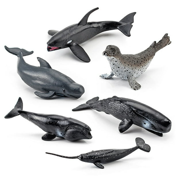 Figuras de animales del océano, modelo, 12 piezas, mini juguetes marinos, mini juguetes marinos, muñecos de animales marinos hechos para durar