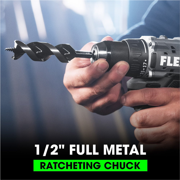 FLEX Power Tools 1/2 2-Speed Compact Drill Driver Kit