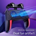 thumbnail image 3 of Double Fan Cooling Mobile Phone Gamepad Controller Suitable for Pubg Games and Movies, 3 of 5
