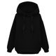 thumbnail image 1 of Chaqueta con capucha casual para mujer Sudadera de manga larga con ajuste relajado Tops de talla grande S-3xlBlack, 1 of 1