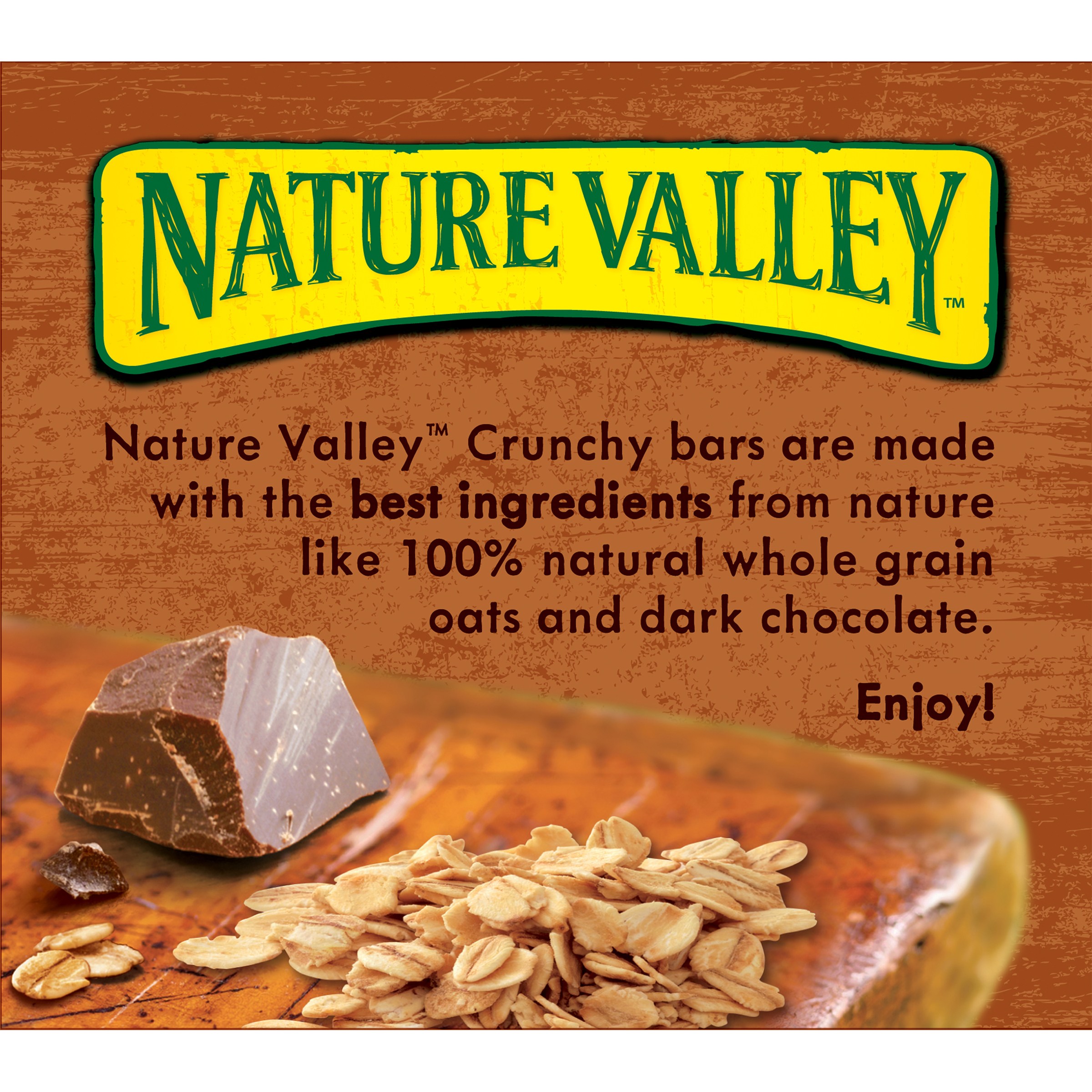 Nature Valley Crunchy Chocolate Dark 'n Oats Granola Bars ...