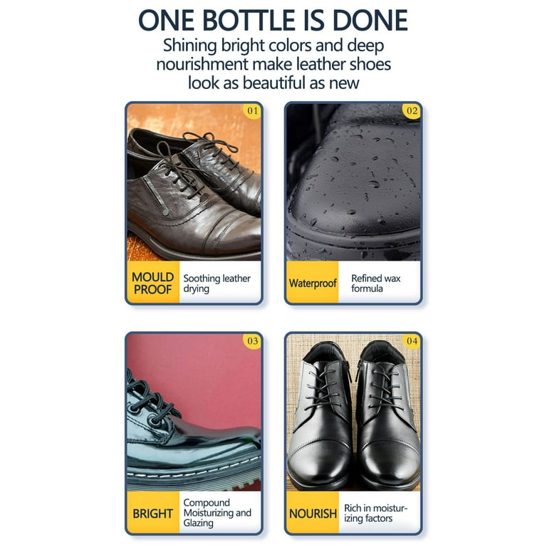 Leather Repair Cream Liquid Brown Leather Color Restorer - Main Image