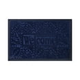 thumbnail image 1 of Tapete para Entrada de PVC y Alfombra de Uso Rudo para Interior y Exterior con Leyenda Bienvenido Du Vló Tapete Felpudo Azul, 1 of 4