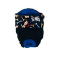 thumbnail image 1 of Barkertime Dogs and Bones on Black Waterproof Premium Dog Diaper - Made in USA, 1 of 6