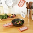 thumbnail image 4 of Orange Spice Chef Stripe Pan Handle (Set of 3) 6x3, 4 of 5