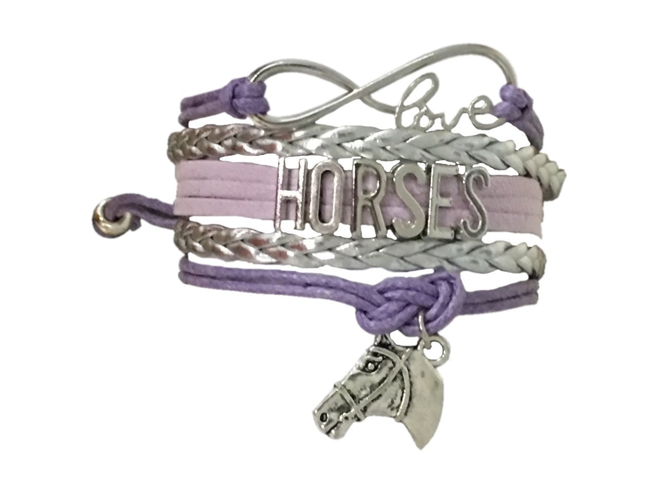 BBTO 30 Pieces I Love Horses Wristbands Horse Party Favors Rubber Bracelets for Horse Lovers School Company Group Team Student Colleague Award Gift