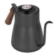 thumbnail image 4 of Hervidor de café de 850ml con termómetro, cafetera de cuello de cisne de acero inoxidable con mango de madera, 4 of 5