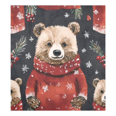 

Dishwasher Magnetic Sticker 23x26 Inch Refrigerator Magnetic Sticker Washing Machine Magnetic Sticker Kitchen Panel Magnetic Sticker Home Decor Little Bear in Red