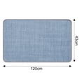 thumbnail image 2 of Alfombrilla de baño, alfombrillas de baño ultrafinas, alfombrillas de baño de goma para baño, de secado rápido, antideslizantes, lavables a máquina, se ajustan debajo de la puerta, alfombrillas de, 2 of 5