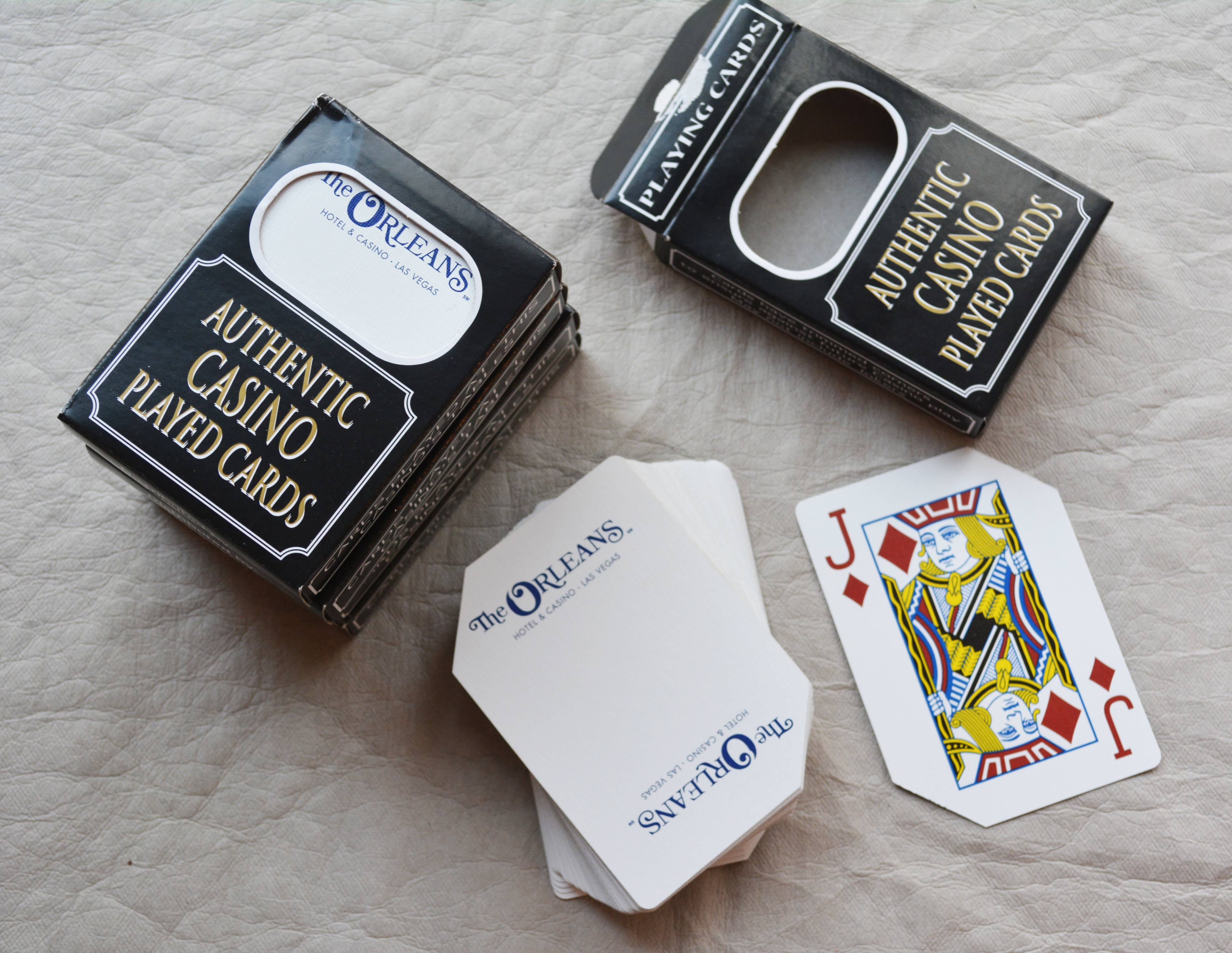 The Orleans Las Vegas Casino Playing Cards