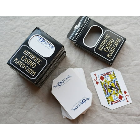 2 decks of ORLEANS LAS VEGAS CASINO CARDS - cancelled & sealed - (Best Seal Of Orichalcos Deck)