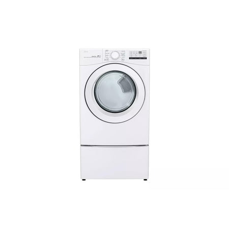 Lg Dle3400 27" Wide 7.4 Cu Ft. Energy Star Rated Electric Dryer - White