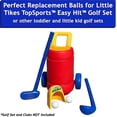 thumbnail image 2 of Toddler & Toddler Replacement Golf Balls - For Little Tikes Golf Sets - 6 Pack | Oversized Plastic Golf Balls for Beginners, 2 of 5