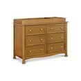 thumbnail image 3 of DaVinci Kalani 6 Drawer Double Wide Dresser in Chestnut, 3 of 8