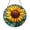 Acrylic 3.5 Inch, variant on Sunflower Floral Stained Glass Window Decor, Grandma Garden Hobby Suncatcher With Cozy Style
